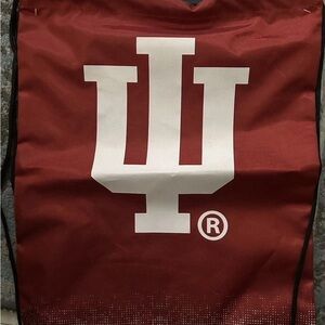 New Indiana Hoosiers IU Red Backpack Drawstring bag gym shoes school